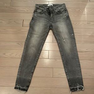 Moussy grey denim jeans size 24